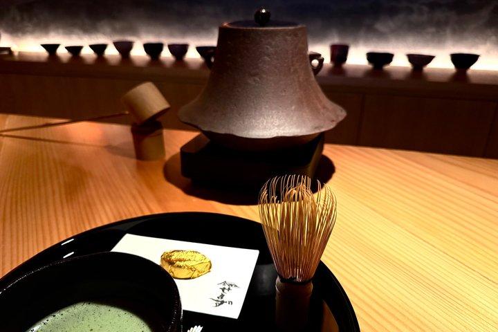 隠れ蔵瞑想抹茶儀式と生チョコのペアリング