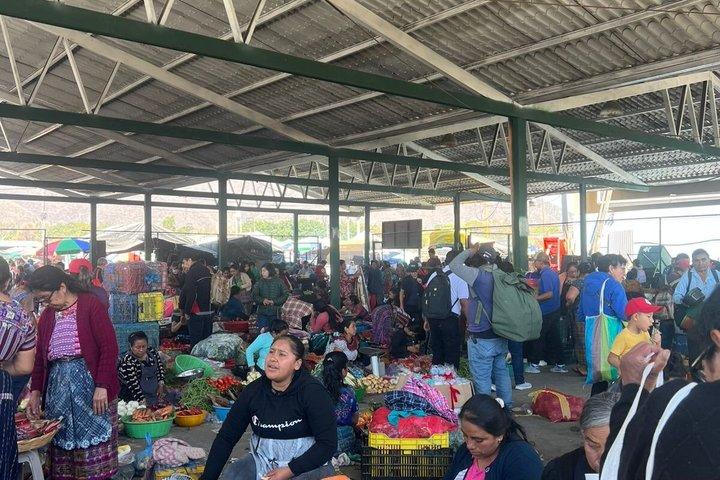 Market food tour and tortilla workshop