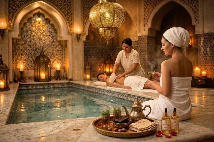 Marrakech : Marokkaanse hamam & massage met privé hoteltransfer