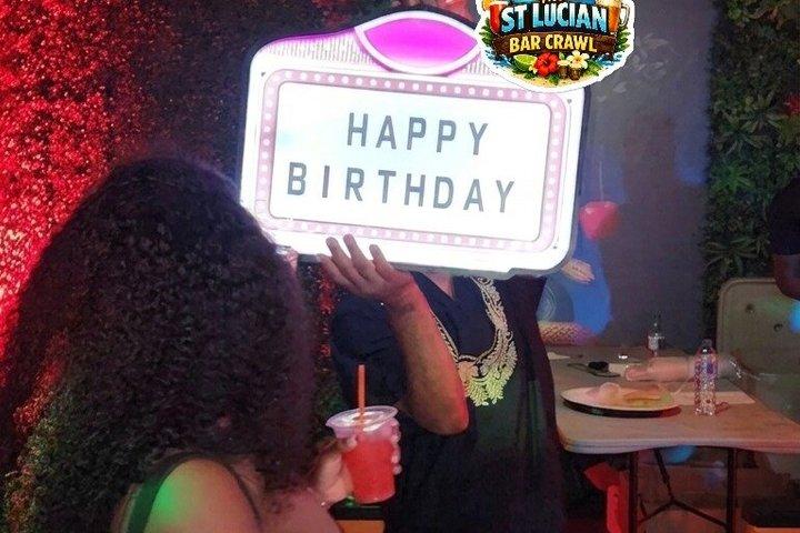 Saint Lucia Bar Crawl - Experience The Night Life or Day Lime