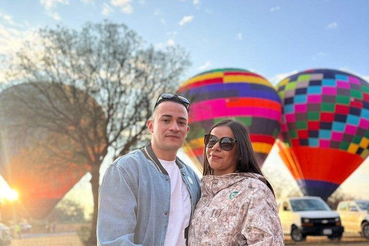 Balloon Flight over the Teotihuacan Pyramids
