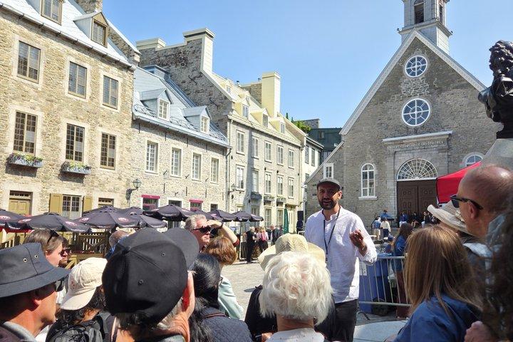 Visite à pied du Vieux-Québec avec un guide local certifié