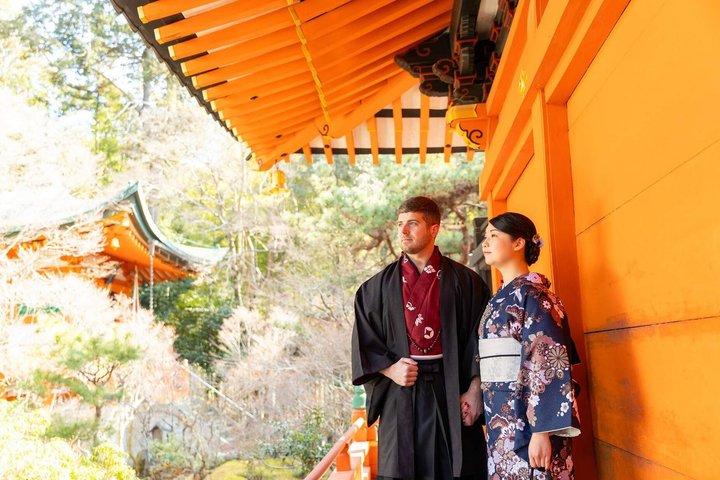Kimono udlejningsoplevelse i Kyoto