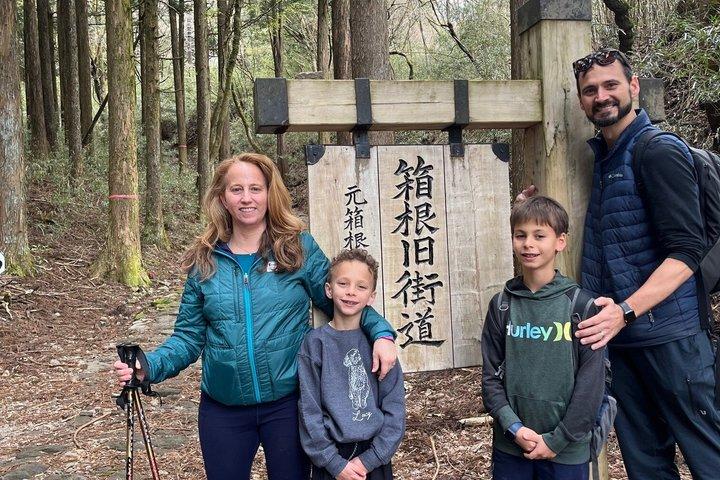 Hakone Oude Tokaido Road Wandeltocht naar Hakone Heiligdom