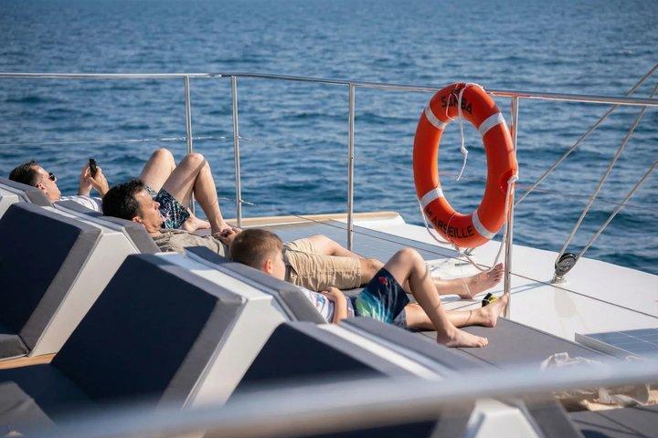 Marseille Eftermiddagsafslapning Frioul-øgruppen