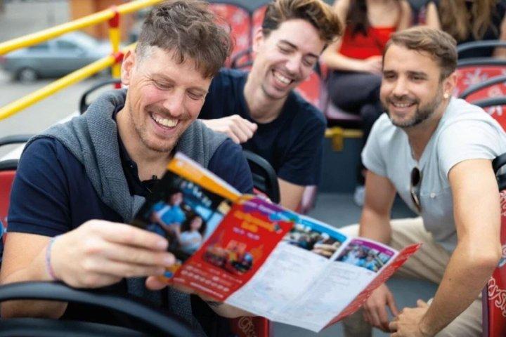 Stads sightseeing Madrid Hoppa på hoppa av busstur