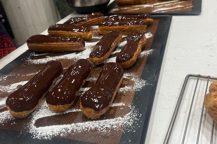 Pastry Class in Bordeaux - éclairs & choux à la crème
