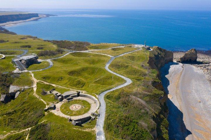 ル・アーヴル港発 アメリカDデー上陸ビーチ沿岸観光