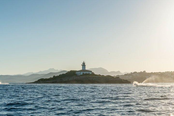 Jet ski along Alcudia Beach