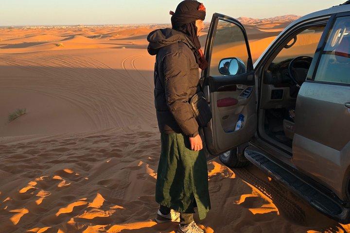 Merzouga Sahara Tour 2 Nächte ab Marrakesch Kamelfahrt & Sonnenuntergang