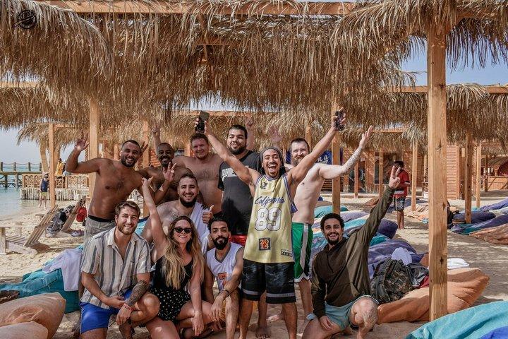 Hurghada : Orange Bay Island Privates Schnellboot mit Transfer