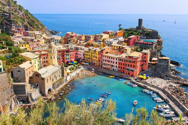 Vanuit Florence: Dagtrip naar Cinque Terre en Pisa