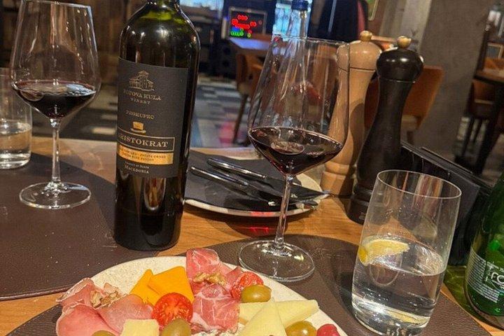 Indigenous Balkan Wine Tasting Experience at Dropstop Gastrpbar
