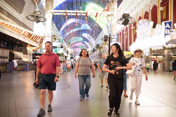 Tour a piedi del centro di Fremont Street Las Vegas – Inglese e Span