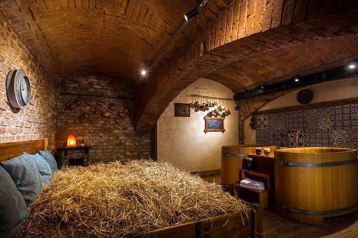 Zwei Bier-SPA-Bäder in Lázně Pramen Prag