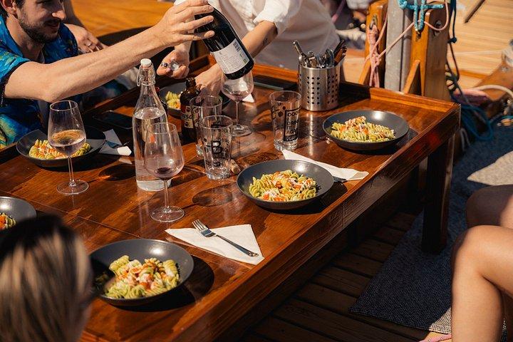 Catamaran Day on Lake Como with Aperitif