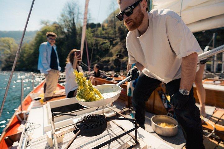 Catamaran Day on Lake Como with Aperitif