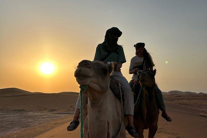 2 dias 1 noite Desert Tour para Erg Chigaga de Zagora