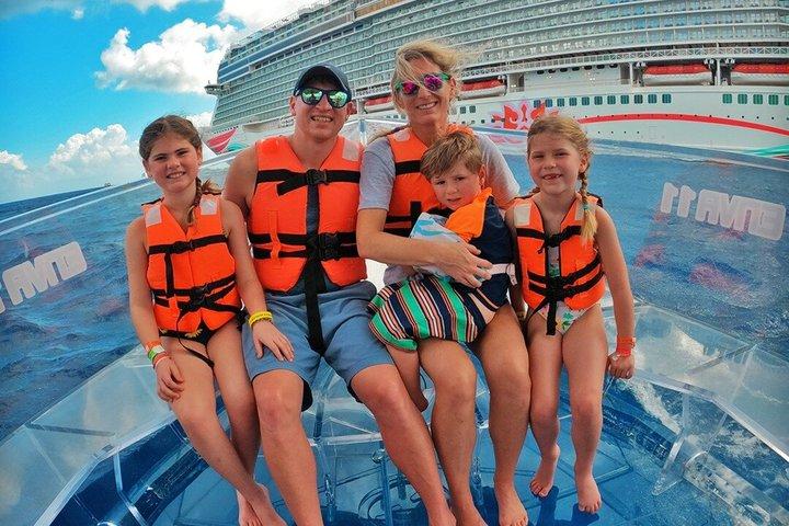 Isla Mujeres Clear Boat Ride + Foto grátis em Reef & Marine Life
