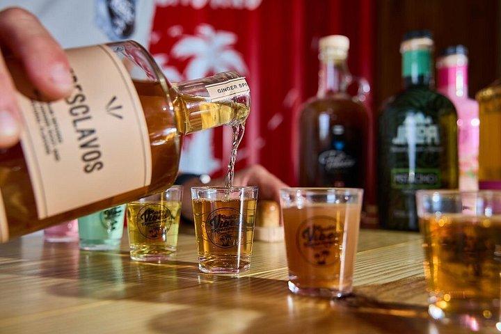 Old San Juan PR Fruit infused Moonshine & Cream liqueur Tasting
