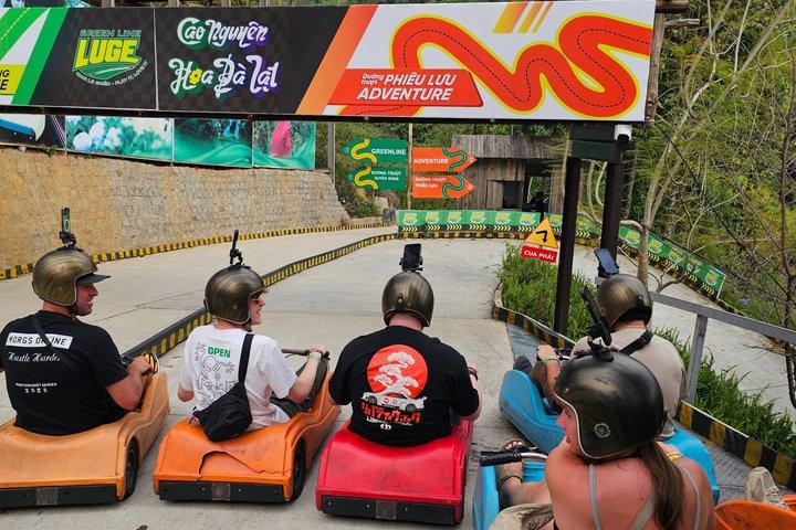 Dalat Top 3 Experiences: Go Kart - Rainbow Slide - Alpine Coaster