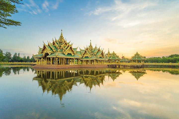 古代都市＆エラワン博物館タイ文化遺産を発見