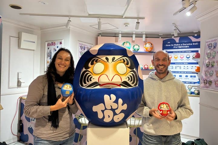 Tokyo: Paint Your Own Daruma - Japanese Good Luck Charm