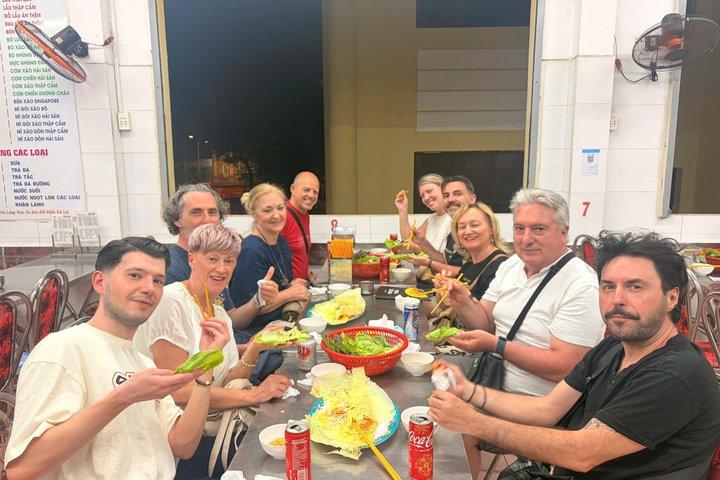 Saigon Street Food Adventure by Scooter with Local Guide