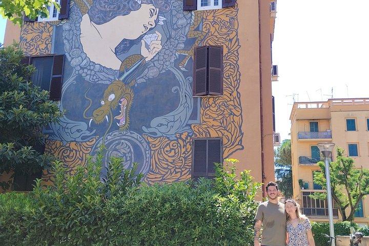 ローマのストリートアートツアー：地元の人とのオフオフ