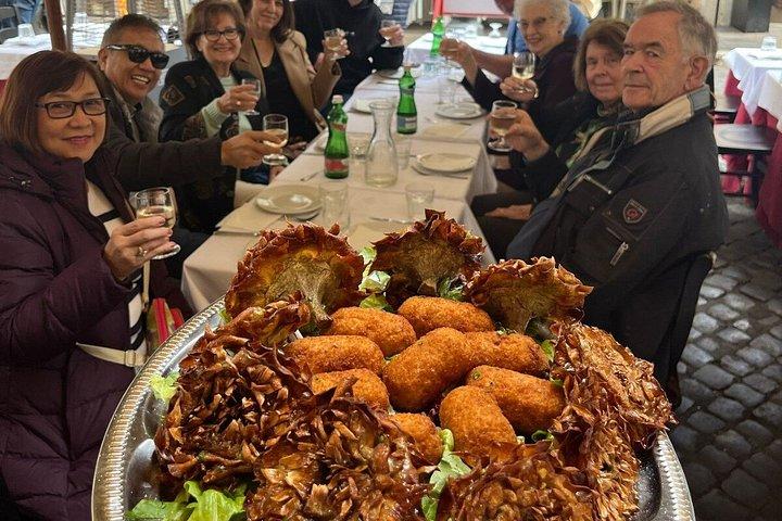 ローマ：ユダヤ・ゲットー最古のレストランでのヘリテージディナー