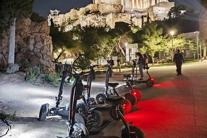 Athens Sunset to Night 4W E-Scooter Tour