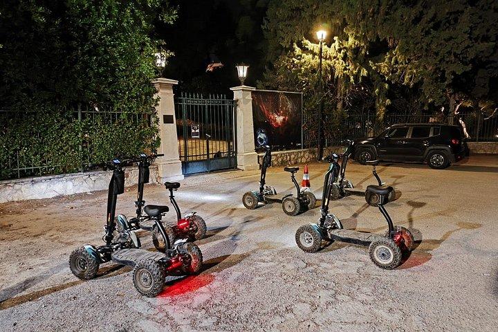 Athens Sunset to Night 4W E-Scooter Tour