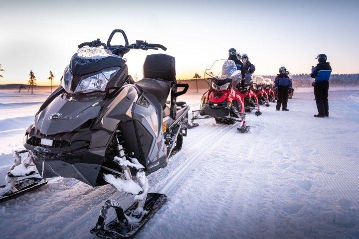 Thrill of Snowmobiling for Adults Only