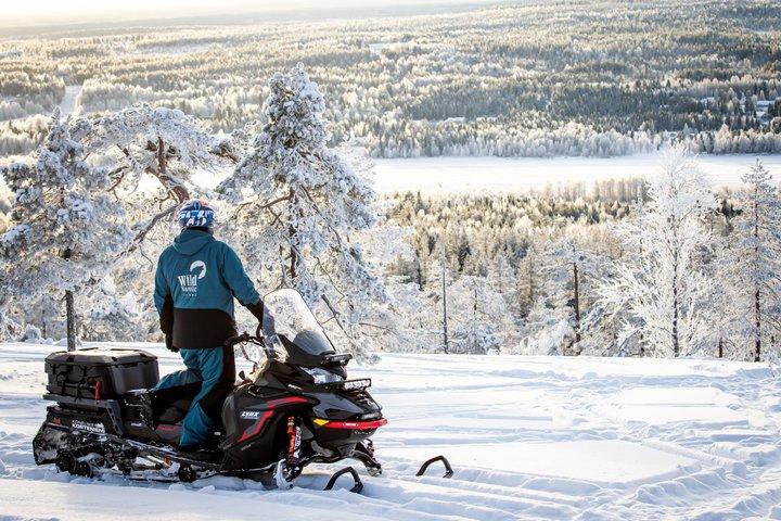 Spänningen med snöskoter endast för vuxna
