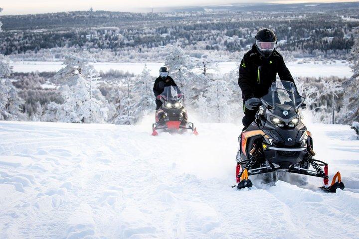Thrill of Snowmobiling for Adults Only