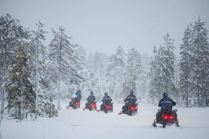 Thrill of Snowmobiling for Adults Only