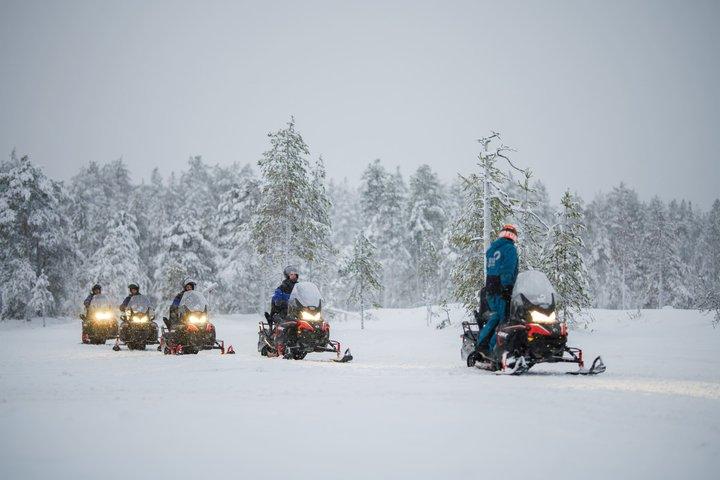 Thrill of Snowmobiling for Adults Only