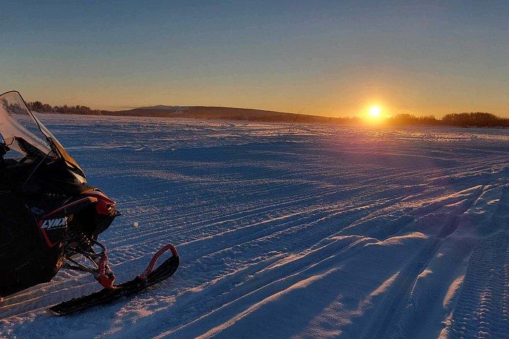 Thrill of Snowmobiling for Adults Only