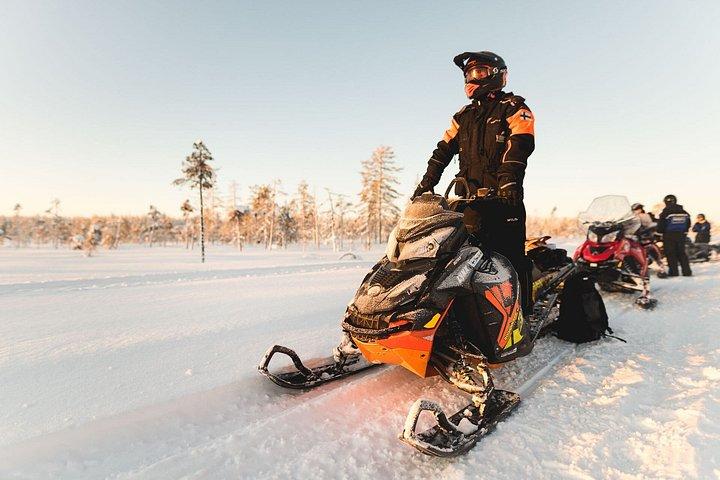 Thrill of Snowmobiling for Adults Only
