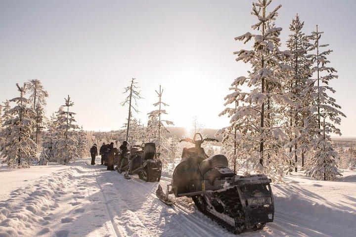 Thrill of Snowmobiling for Adults Only