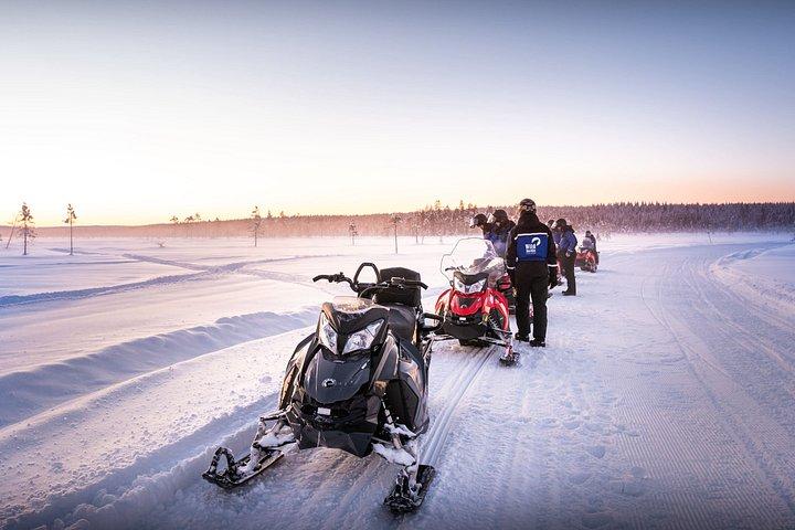 Thrill of Snowmobiling for Adults Only