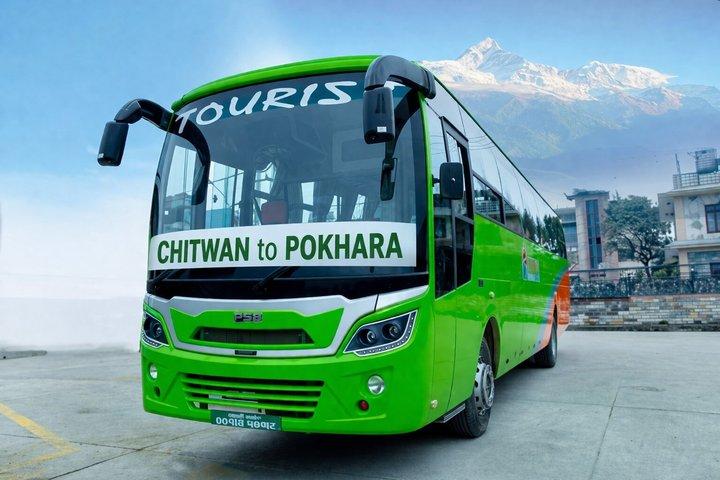 Pokhara nach Chitwan Tourist Bus Sofasitz