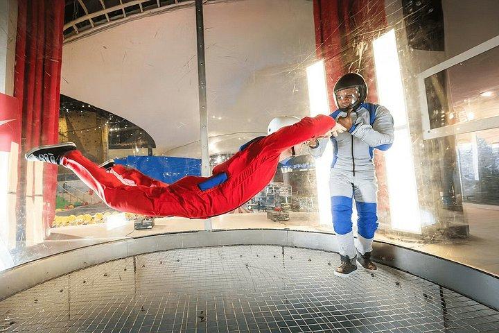 Dubai iFly Experience Voe como um Pró Interior