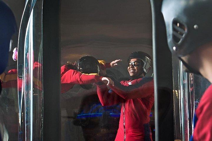 Dubai iFly Experience Voe como um Pró Interior