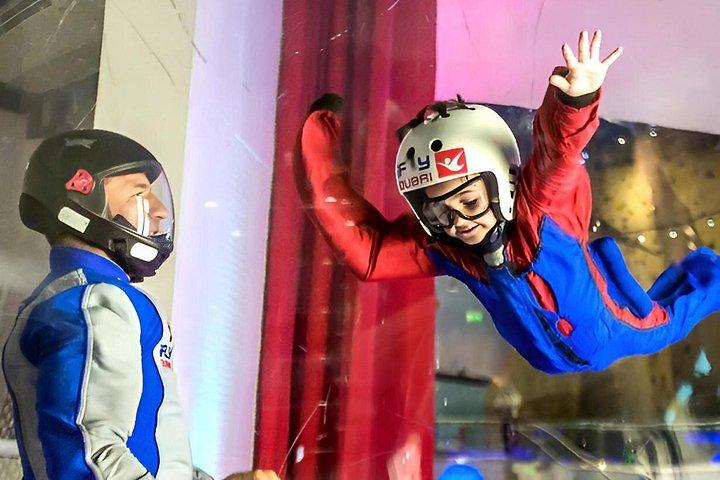 Dubai iFly Experience Voe como um Pró Interior