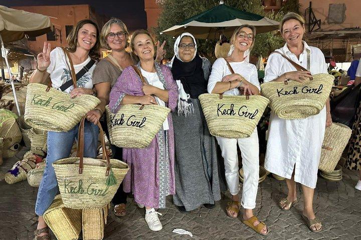Broder og personliggør din indkøbskurv i Marrakech