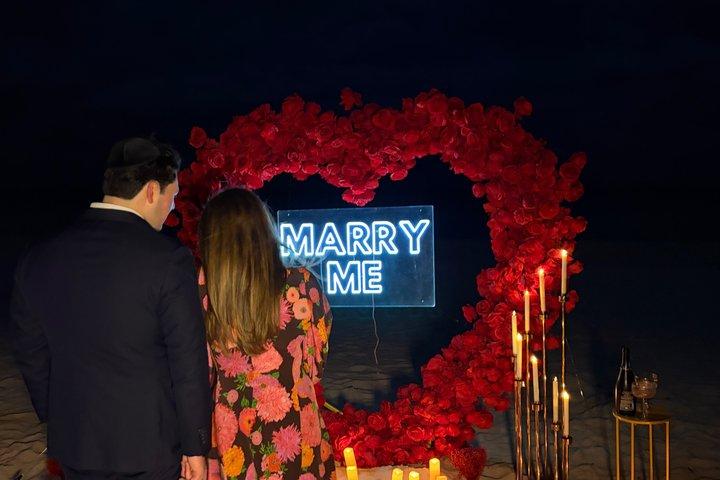 Beach Marriage Proposal