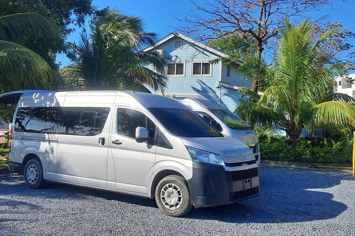 Flygplats, hotell eller kryssningshamn, Färja Roatan Privat transfer