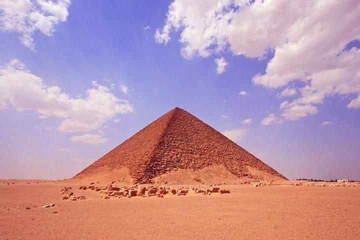 Privat Dahshur Bent och Röd Pyramid Tour