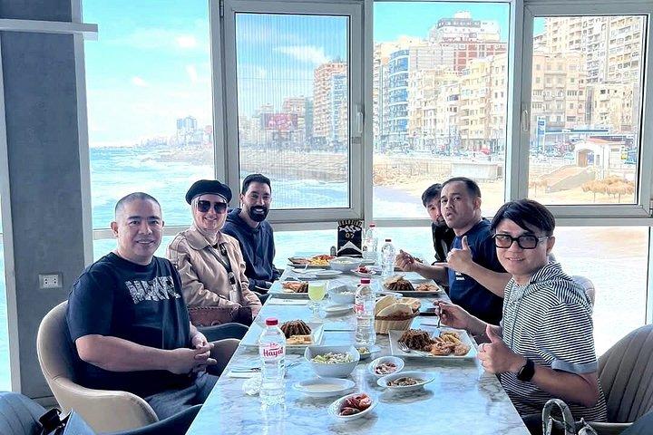 ベスト・オブ・アレキサンドリア1日ツアー : 観光スポット＆シーサイドランチ